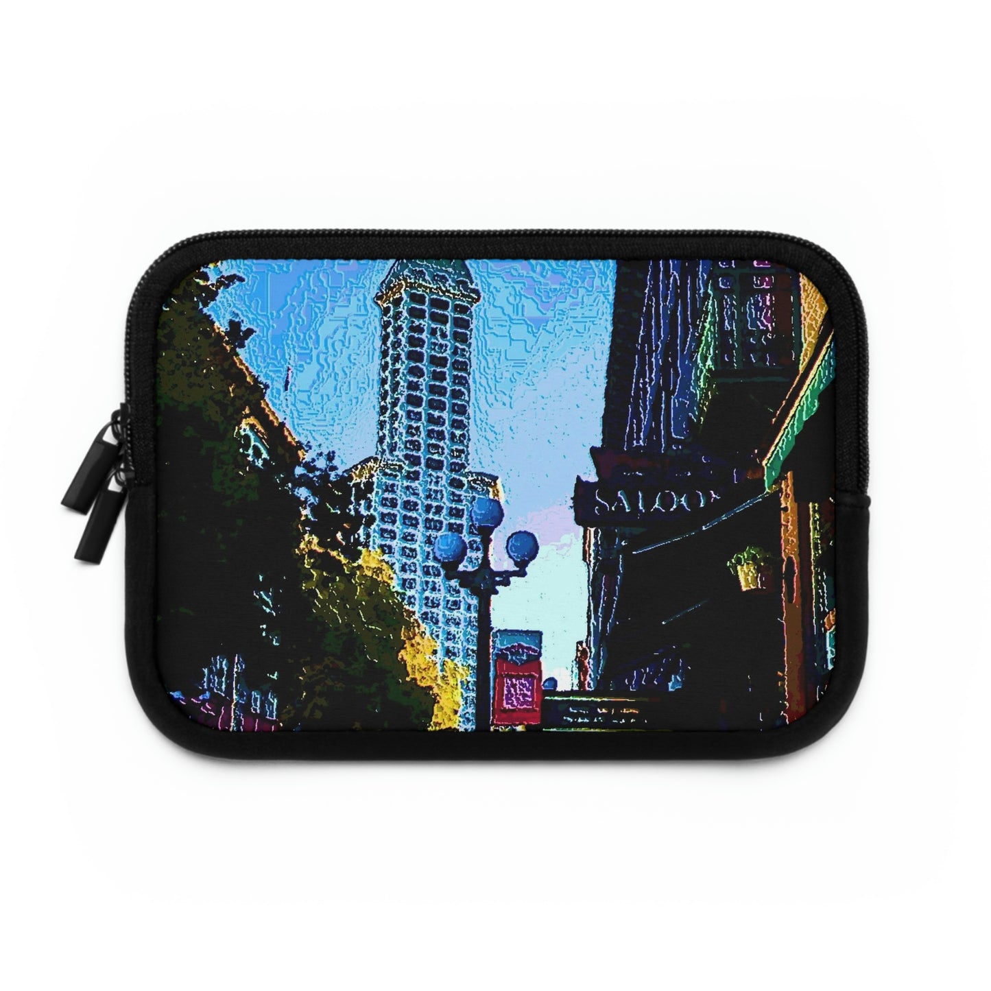 Laptop Sleeve ...  Pioneer Square & Smith Tower ... 'That World Famous View' ... Colleague Supplied Photo ... Original Works ...