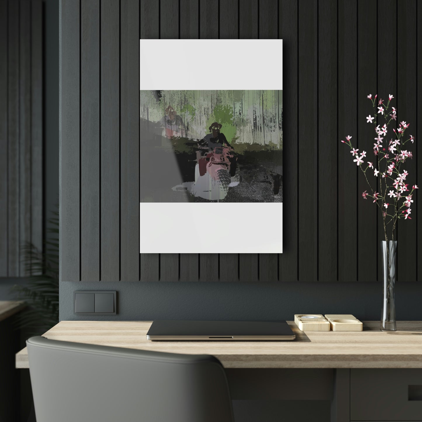 Acrylic Prints ... 3-Wheeln' N' Groovin The Mountain Roads ... Central Idaho ... Original Works ...