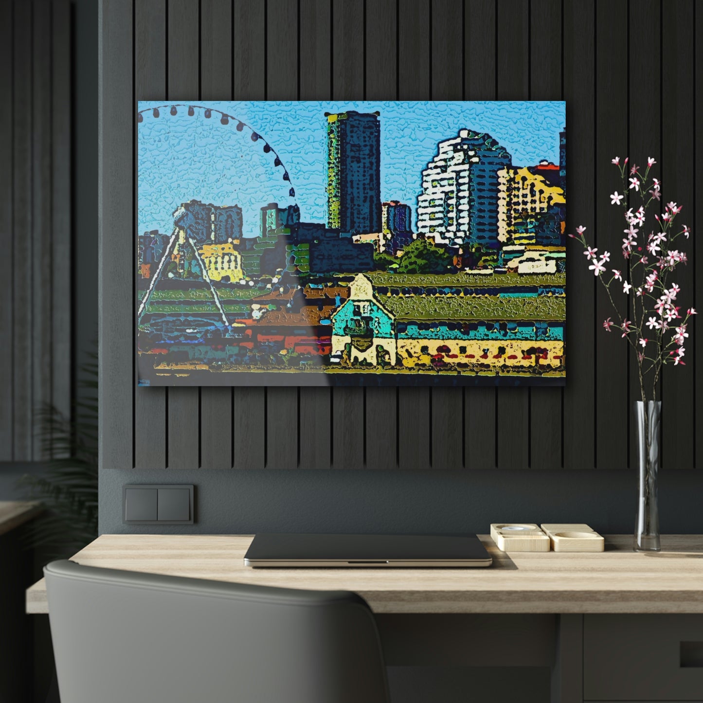 Acrylic Prints ... That Classic Wheel ... 'Seattle's Wheel' ... & An Old Classic Waterside Vendors ...  'Family Archives' ... Original Works ...