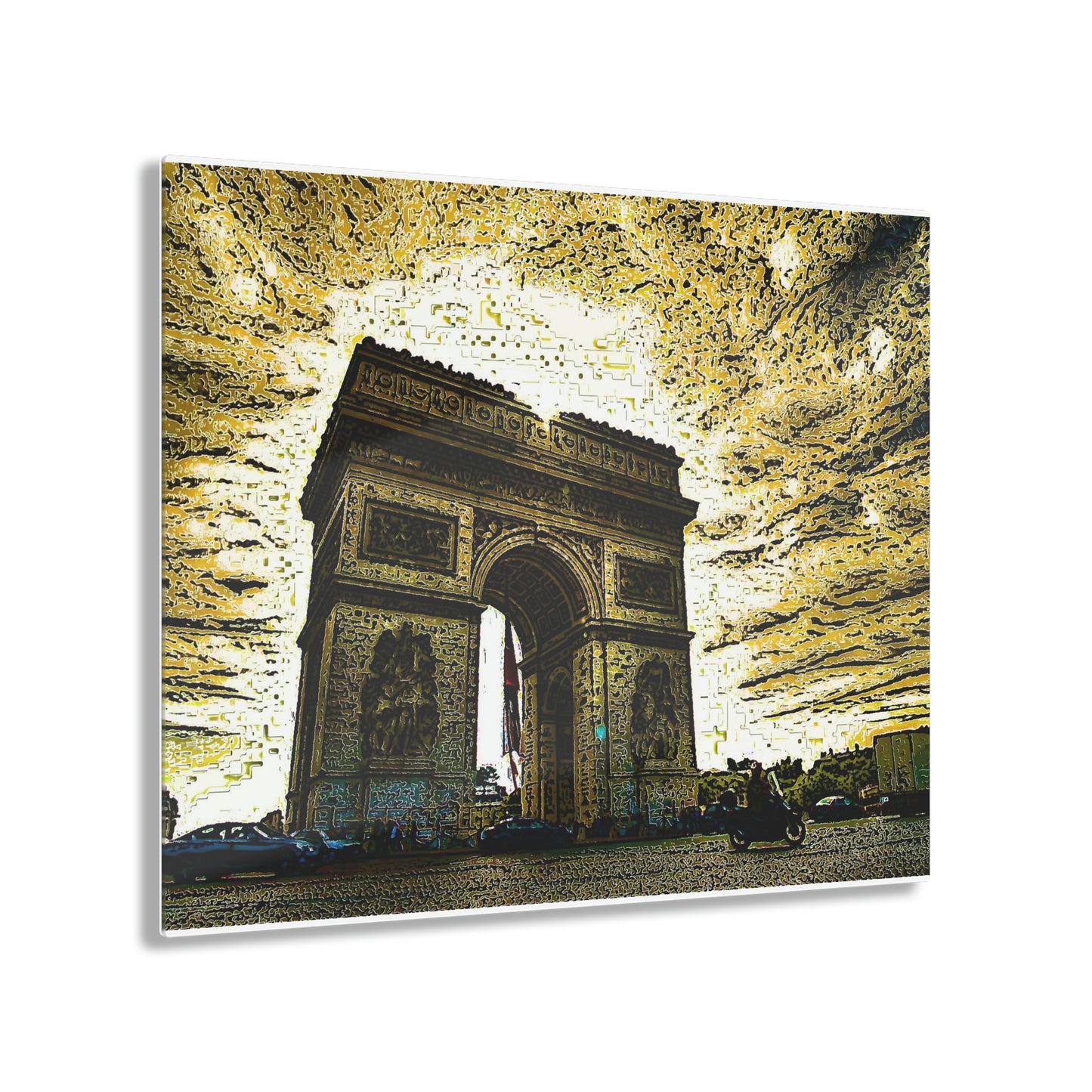 Acrylic Prints ...  L'Arc de Triomphe ... 'Barbara Joan Bonnell-Holt Photo' ... Circa 1972 ... Oringinal Works ...