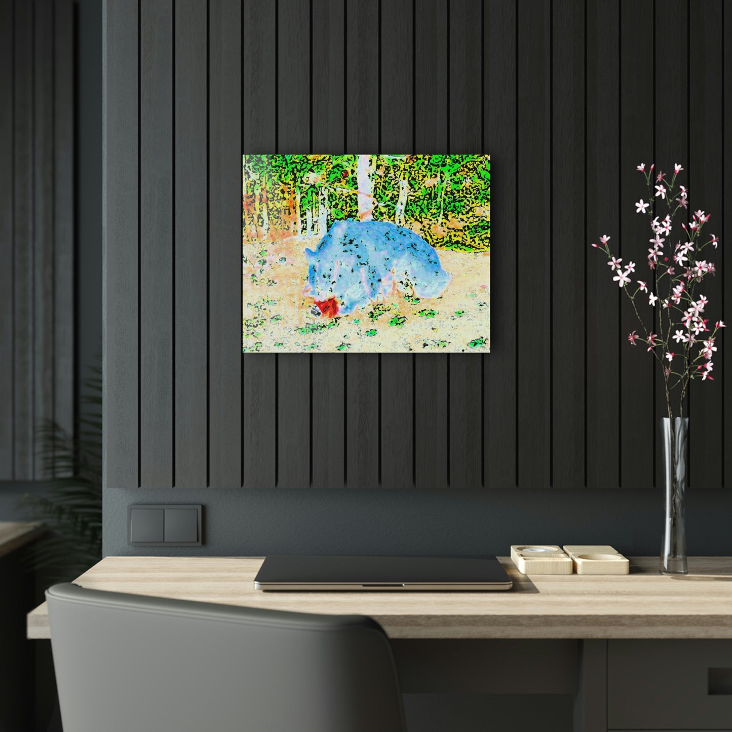 Acrylic Prints ... RCY: "Rhett Creek Yogi ... '500 Lbs Of Autumn Season Hunger' ..."  ... September 2022 ... Central Idaho ... Original Works ...
