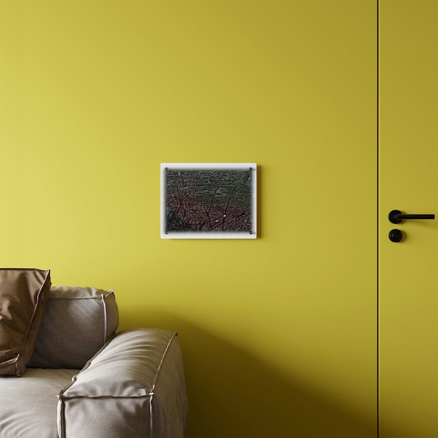 Acrylic Wall Art Panels ... "A River Runs Through It ... Red-Osier-Dogwood (Conus Stonlifera 'Rubra') .. Oringinal Works ... Central Idaho ...