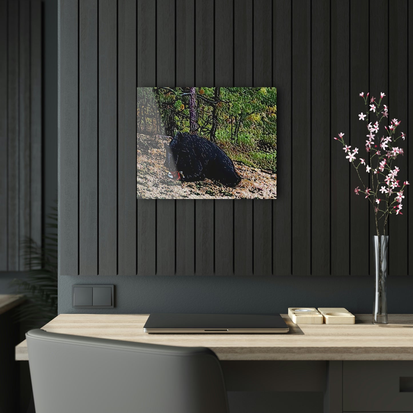 Acrylic Prints ... RCY: "Rhett Creek Yogi ... '500 Lbs Of Autumn Season Hunger' ..."  ... September 2022 ... Central Idaho ... Original Works ...