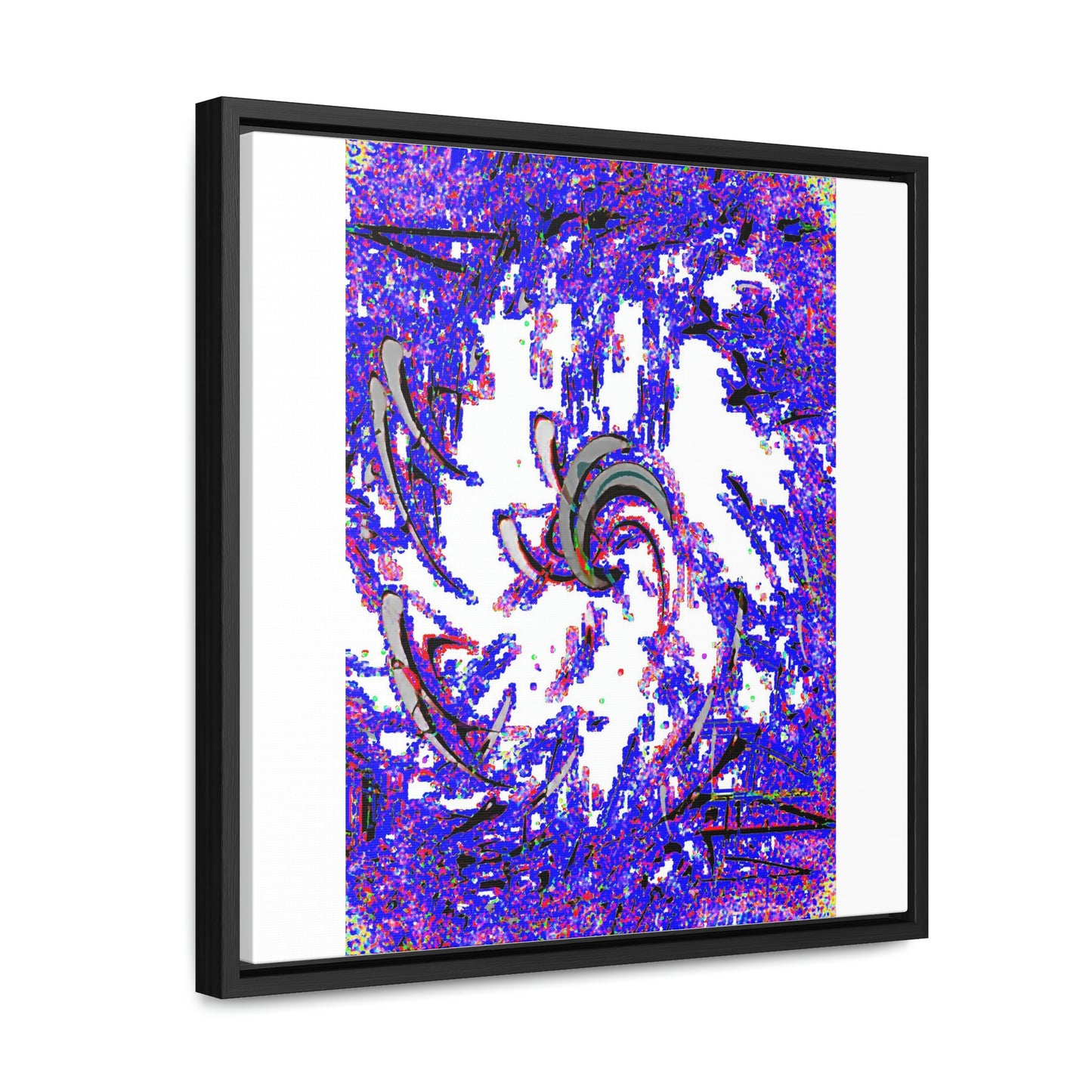Gallery Canvas Wraps, Square Frame ... "Waning Moon" ... Central Idaho ... October 2022 ... Rendering Time: 22 Hours ... Original Works ...