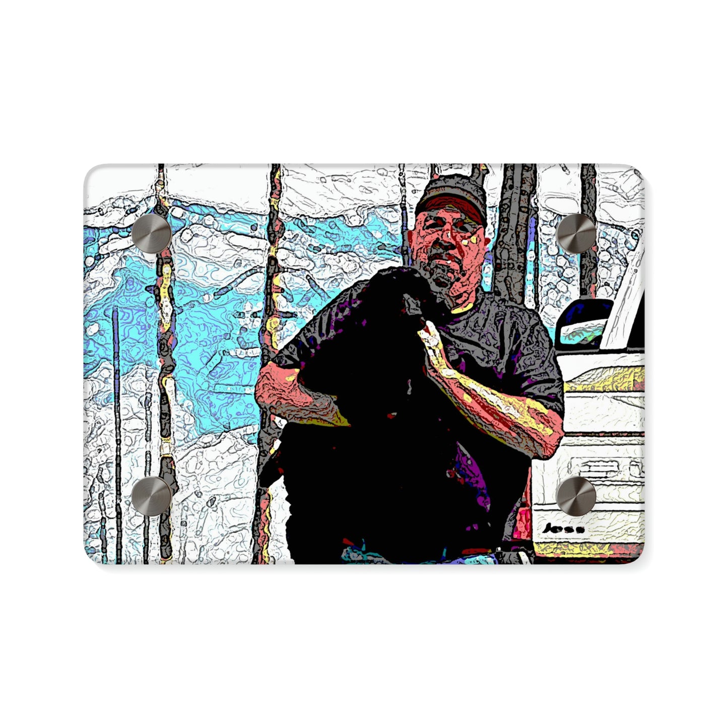 Acrylic Wall Art Panels .... When She Was Young ... "Todd & Jett" ... California Point Locale: June 2022, Central Idaho ... Original Works