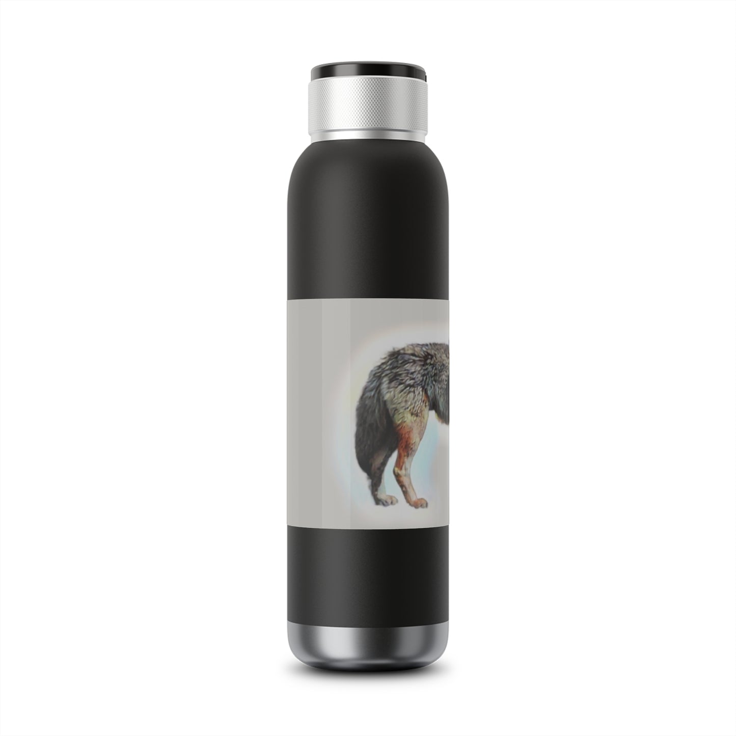 Soundwave Copper Vacuum Audio Bottle 22oz ... Coyote ... "Yosemite Valley: Circa May23 ... KPH Base Photo" ... Original Works ...