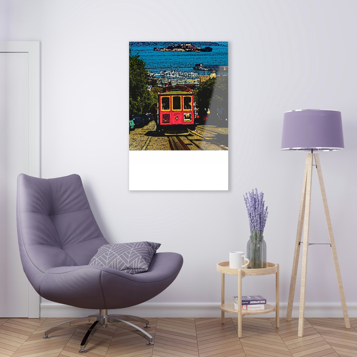 Acrylic Prints ... San Francisco ... 'A Rice-A-Roni-Treat' ... "A Cable Car Classic" ... Family Archives: 1973 ... Original Works ...