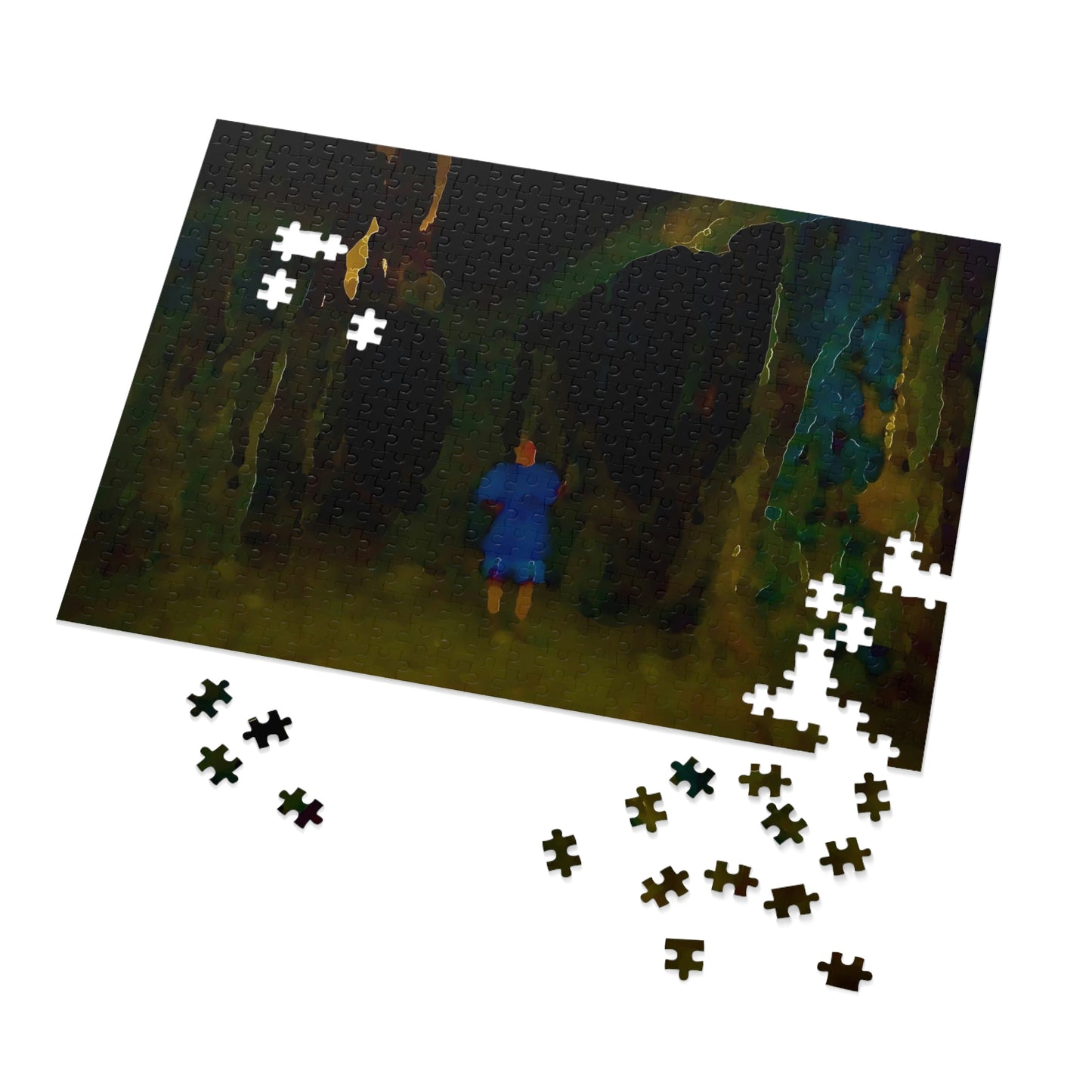 Jigsaw Puzzle (30, 110, 252, 500,1000-Piece) ... Piece-By-Piece ... "Count The Hours & Enjoy The Colors..!" ... Original Works: Phots' Photo: Les Objets D'Art ...