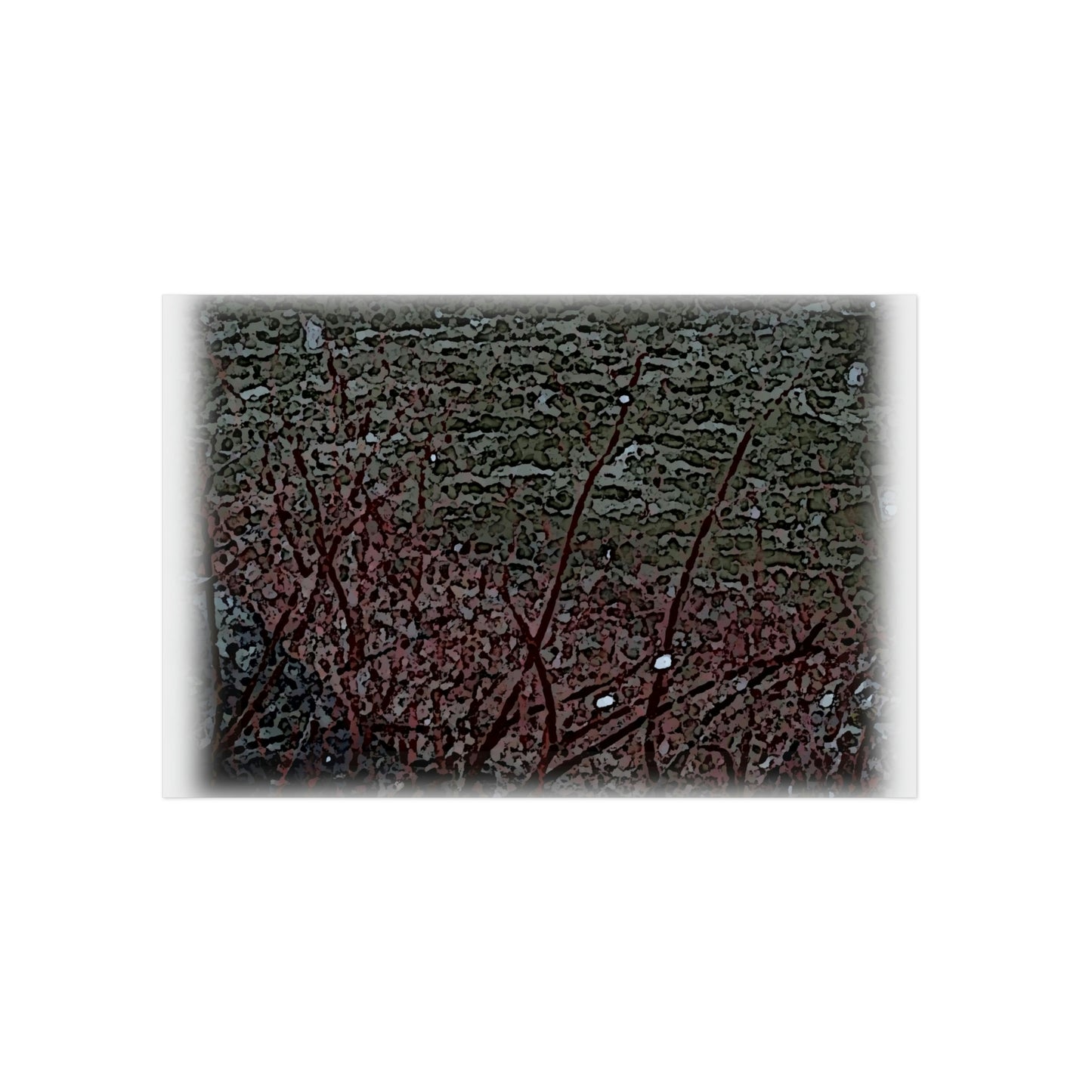 Aluminum Composite Panels ... Cornus Stolonifera: 'Red Osier Dogwood' ... "Down By The River" ... Noth Fork Clearwater River, Trappers Creek Area, Idaho ... May 2022 ... Original Works ...