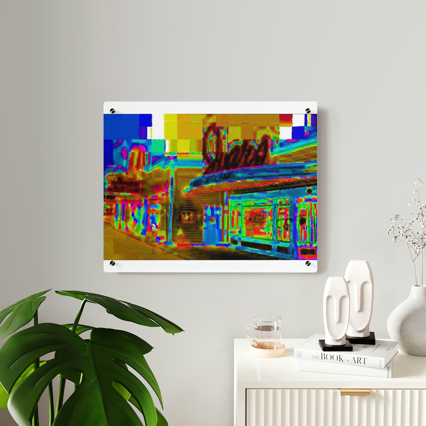 Acrylic Wall Art Panels ...  In-A-Hurry & Stressed? ... Remember: Keep "Clam" ... Clam_Happy ...  'Ivars: Seattle Waterfront' ... Personal Archives ... Original Works ...