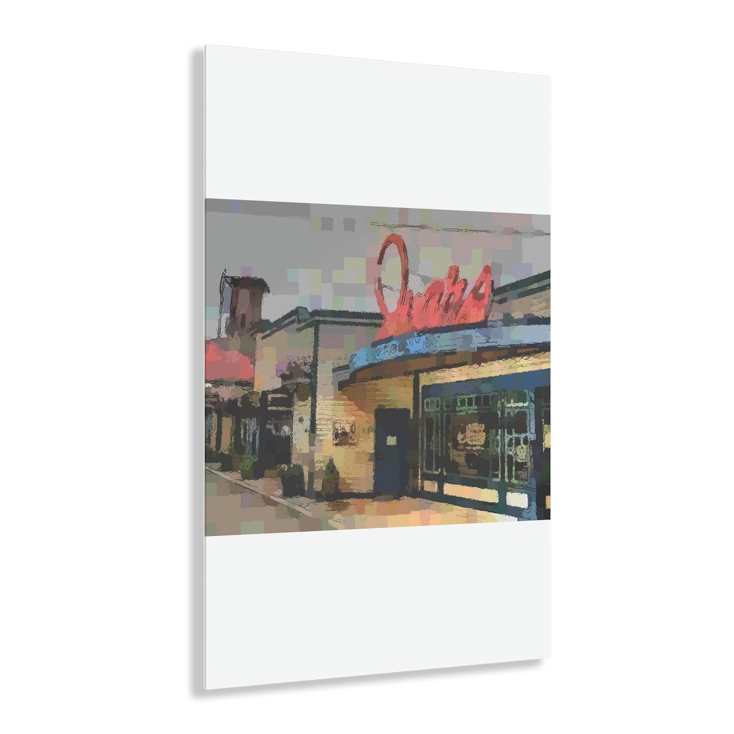 Acrylic Prints ... In-A-Hurry & Stressed? ... Remember: Keep "Clam" ... Clam_Happy ...  'Ivars: Seattle Waterfront' ... Personal Archives ... Original Works ...