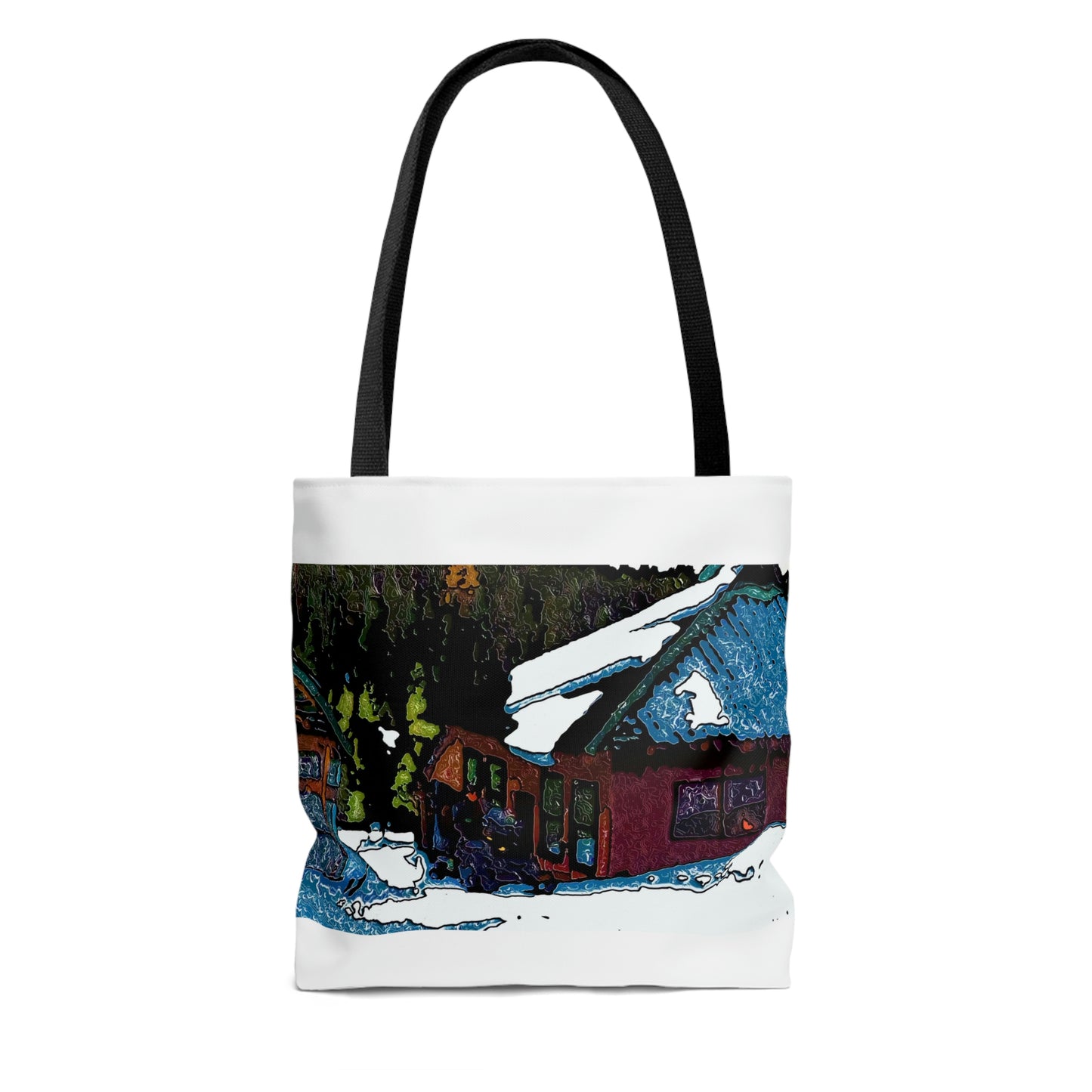AOP Tote Bag ... "A Wonderful Shoulder Bag ... A Sturdy Shoulder Bag ... 'For All Sorts Of Occasions - Including Snowmobiling!' ... "