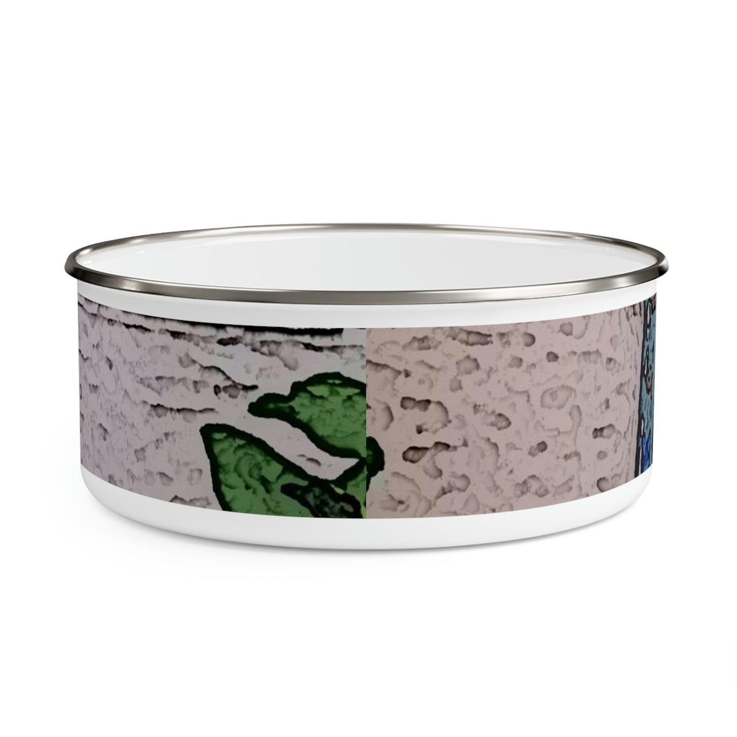 Enamel Bowl ...  "La Grande Entree" At: 'The Pink Palace' ... The Royal Hawai'ian ... Honolulu, HI ... '27Oct2014' ... Original Works ...