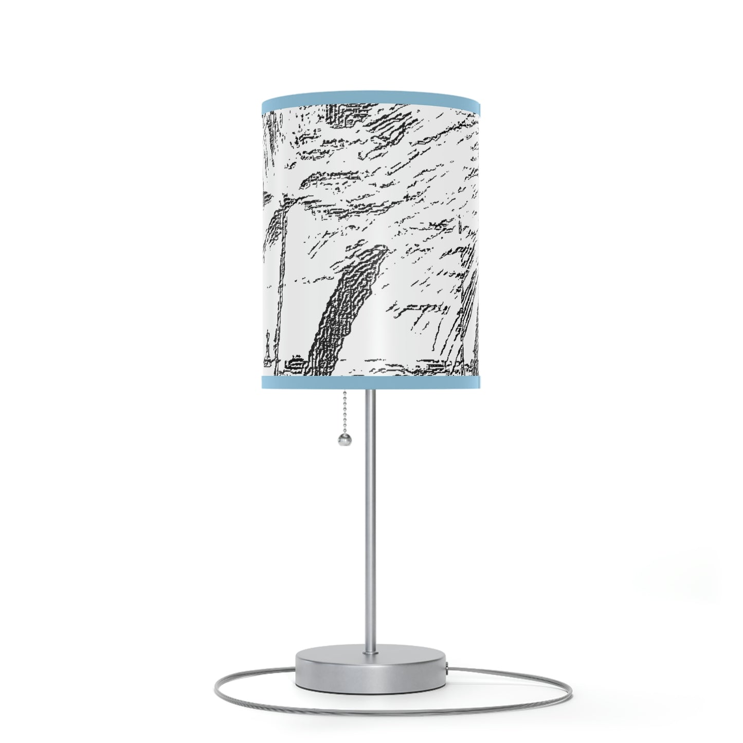 Lamp on a Stand, US|CA plug ... "The Royal Hawai'ian: Waikiki Beach_Beach" ... Honolulu, HI ... Ocotber 2014 (Halloween) ... Original Works ...