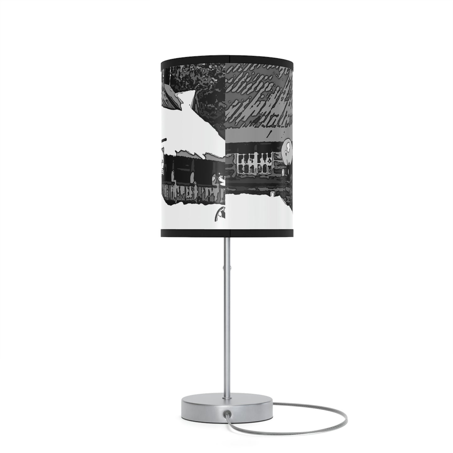 Lamp on a Stand, US|CA plug ... A Beautiful Lodge & Back-Country Outfitter In A Mountain Town ... 'Dixie, Idaho, November 2022' ... Original Works ...