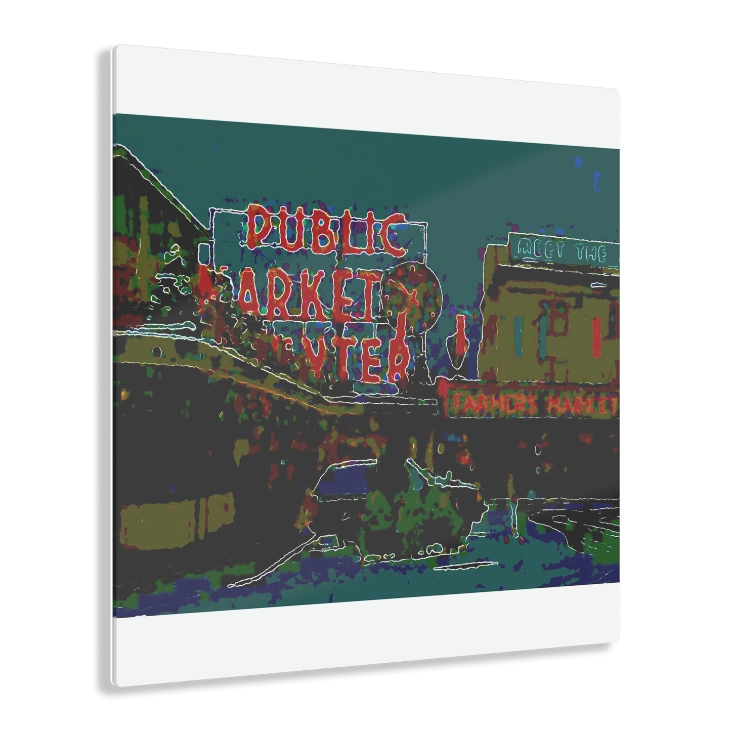Acrylic Prints ... "Seattle's PPM: Pike-Place-Market" ... I Remember That Day ... The Photo Shoot ... 'It Was Snowing' ... Original Works ...