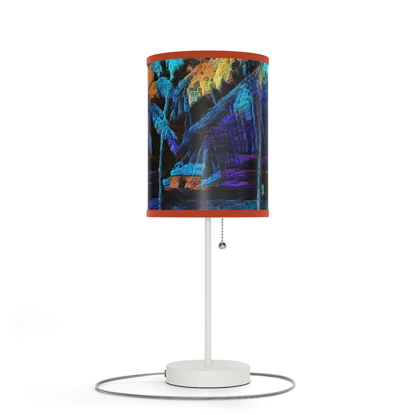 Lamp on a Stand, US|CA plug ... "The Royal Hawai'ian: Waikiki Beach_Beach" ... Honolulu, HI ... Ocotber 2014 (Halloween) ... Original Works ...