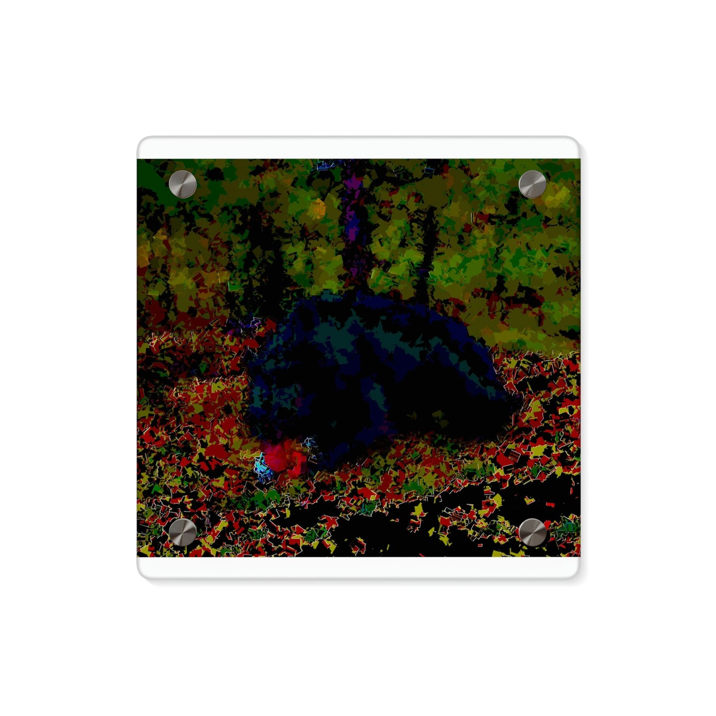 Acrylic Wall Art Panels ... RCY: "Rhett Creek Yogi ... '500 Lbs Of Autumn Season Hunger' ..."  ... September 2022 ... Central Idaho ... Original Works ...