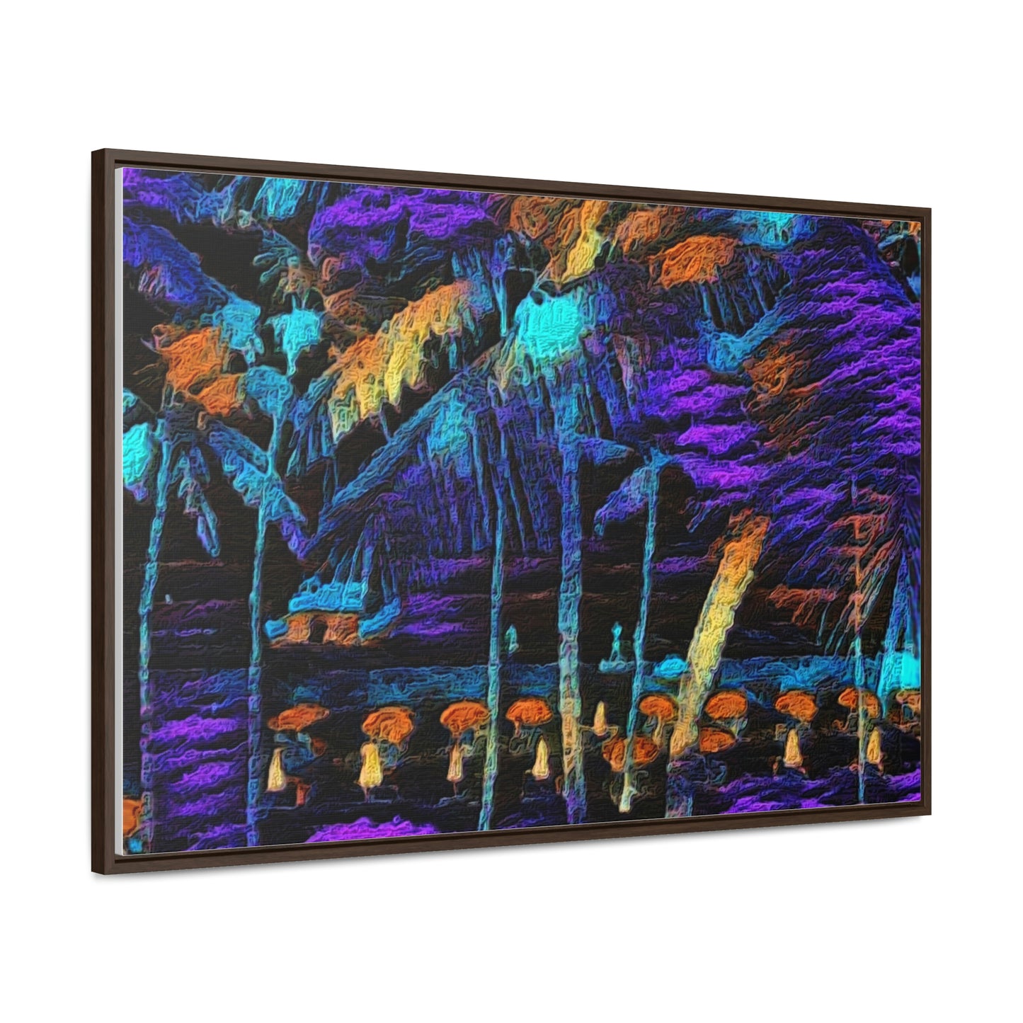 Gallery Canvas Wraps, Horizontal Frame ... "The Royal Hawai'ian: Waikiki Beach_Beach" ... Honolulu, HI ... Ocotber 2014 (Halloween) ... Original Works ...