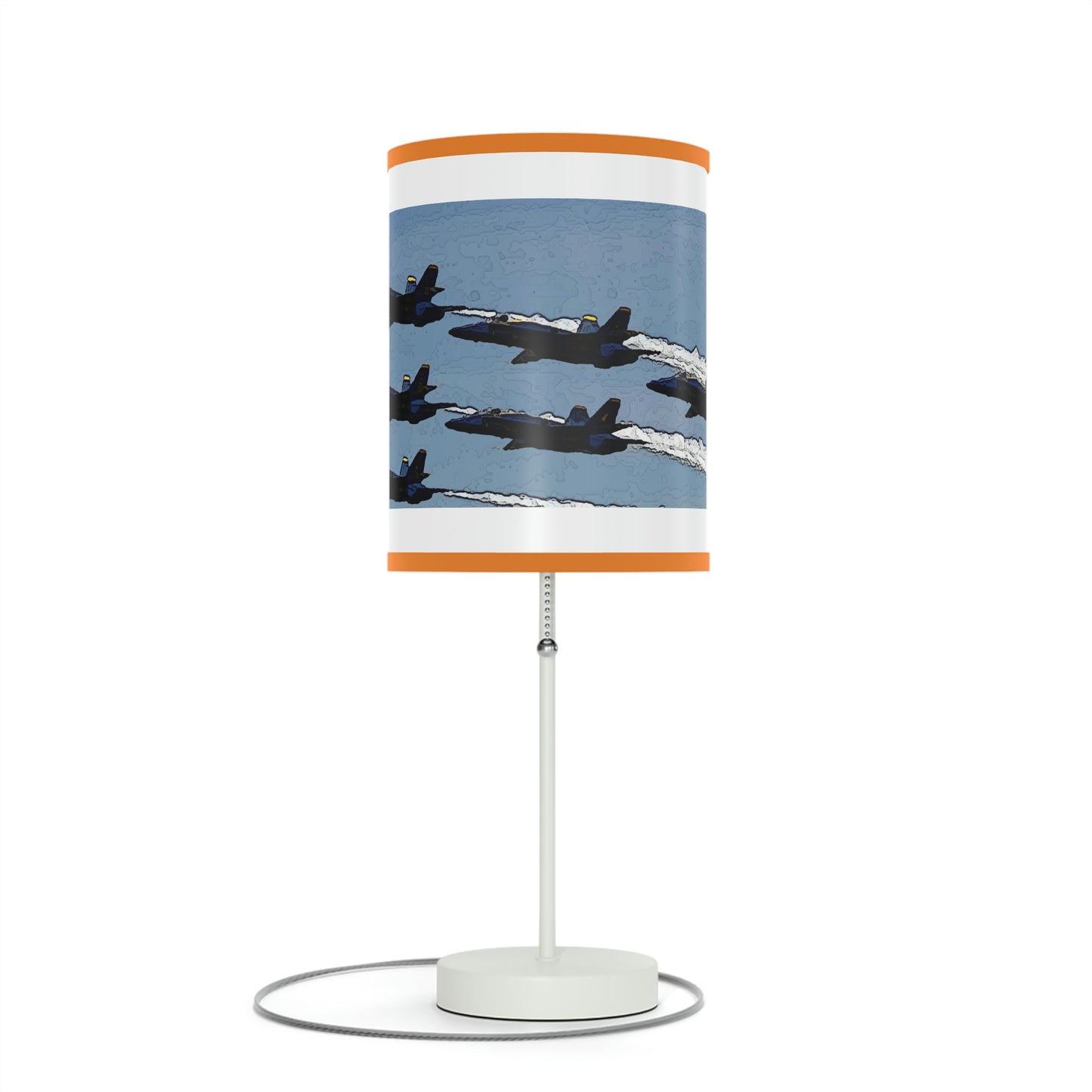 Lamp on a Stand, US|CA plug ... Seattle Seafair ..."Blue Angels Run Over Lake Washington" ... Circa Mid 1980's ... Dr FJ Holt ... Original Works ...