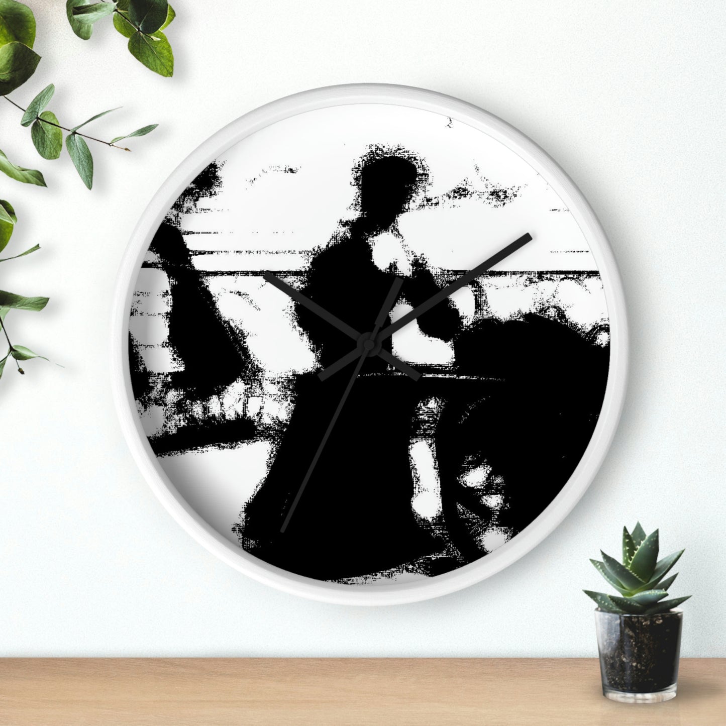 Wall Clock ... Dublin's "Molly Malone Along Grafton Street" ... Cryin' Cockels & Muscles Alive-Alive-Oh ... Circa 2003 ... Original Works ...