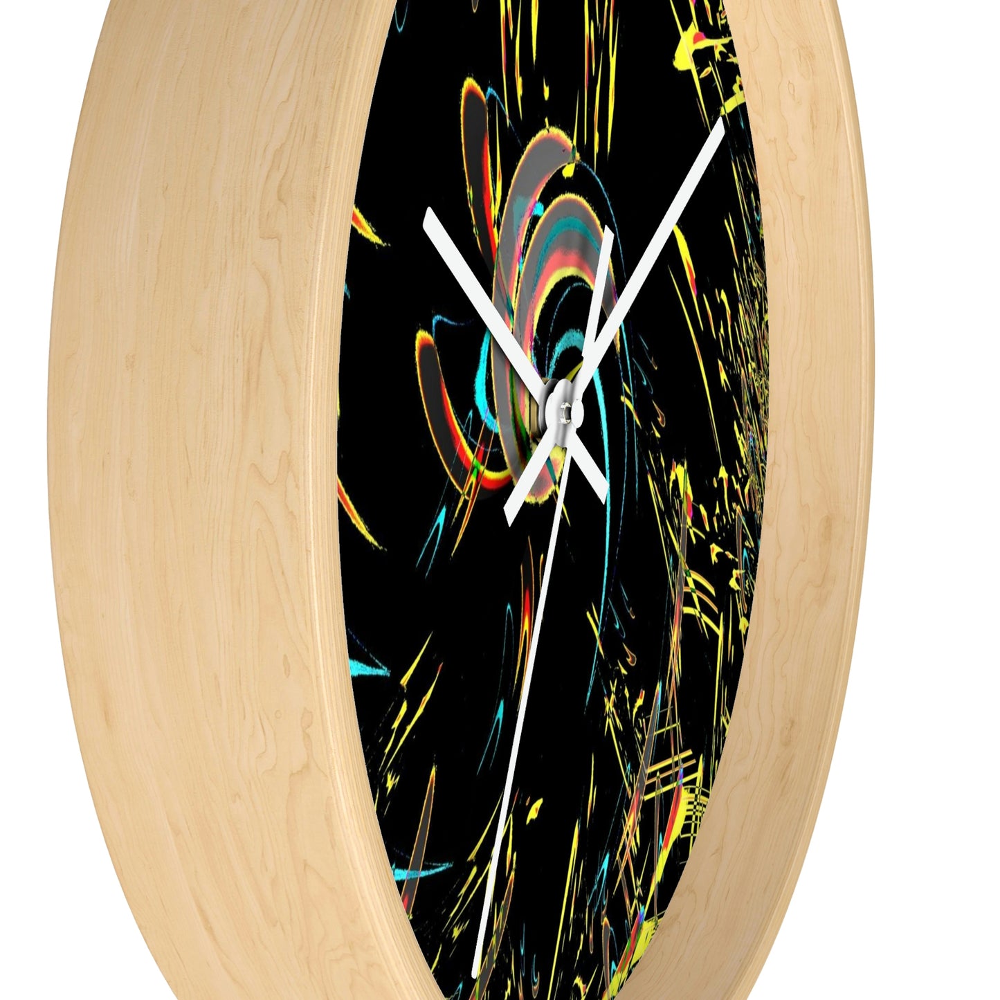 Wall clock ... "Waning Moon" ... Central Idaho ... October 2022 ... Rendering Time: 22 Hours ... Original Works ...