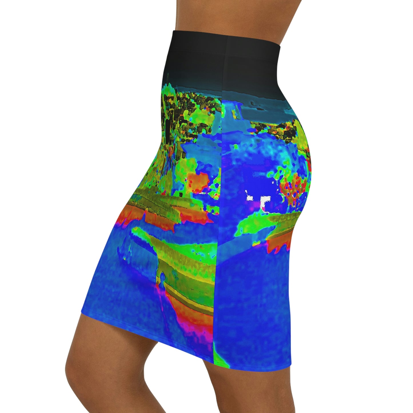 Women's Mini Skirt ... "Lombard Street San Francisco, CA, USA" ... Family Archives 1970's ... Original Works ...