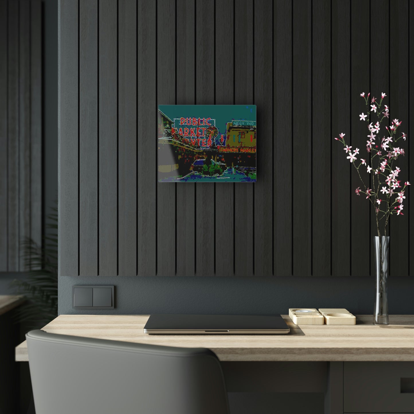 Acrylic Prints ... "Seattle's PPM: Pike-Place-Market" ... I Remember That Day ... The Photo Shoot ... 'It Was Snowing' ... Original Works ...