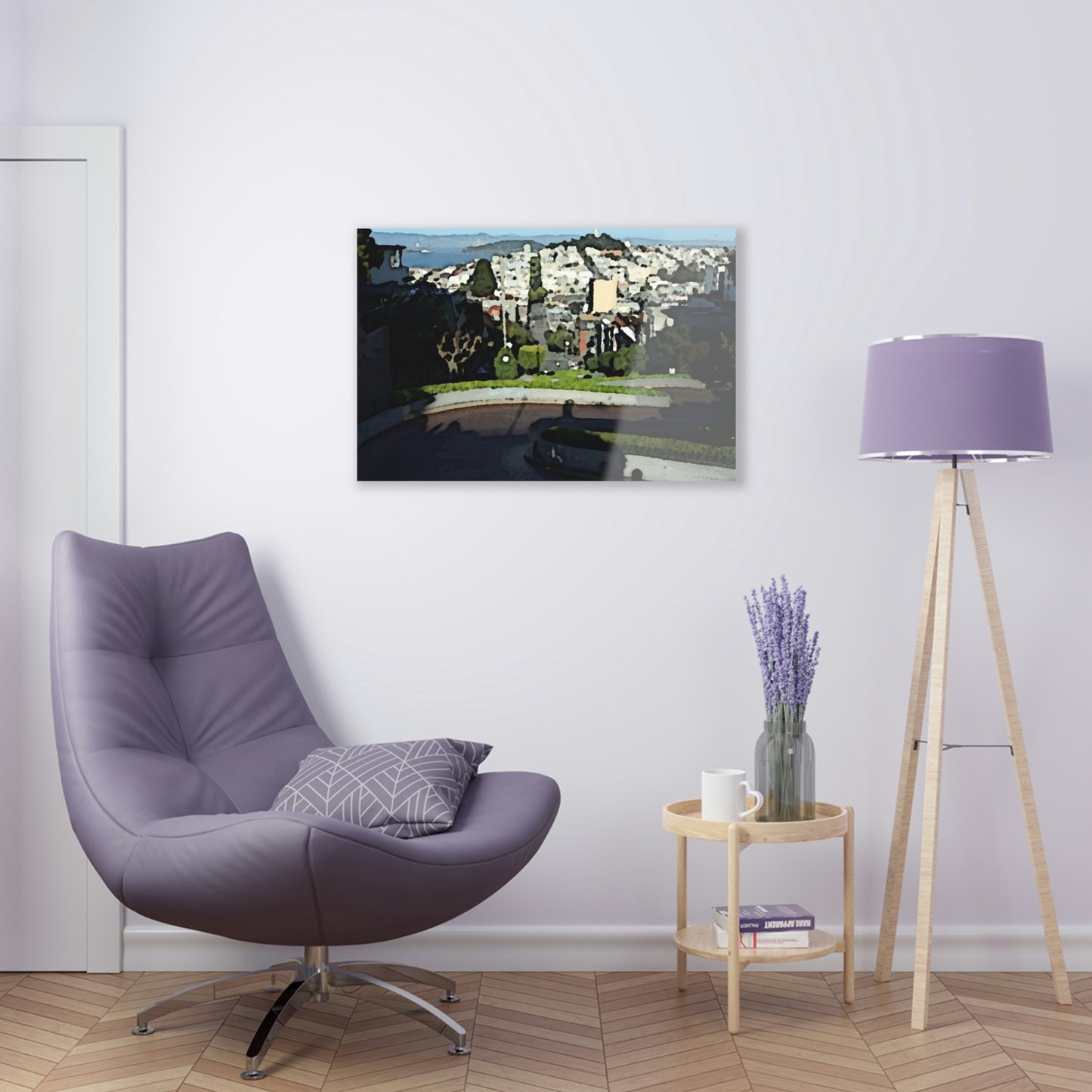 Acrylic Prints ... "Lombard Street San Francisco, CA, USA" ... Family Archives 1970's ... Original Works ...