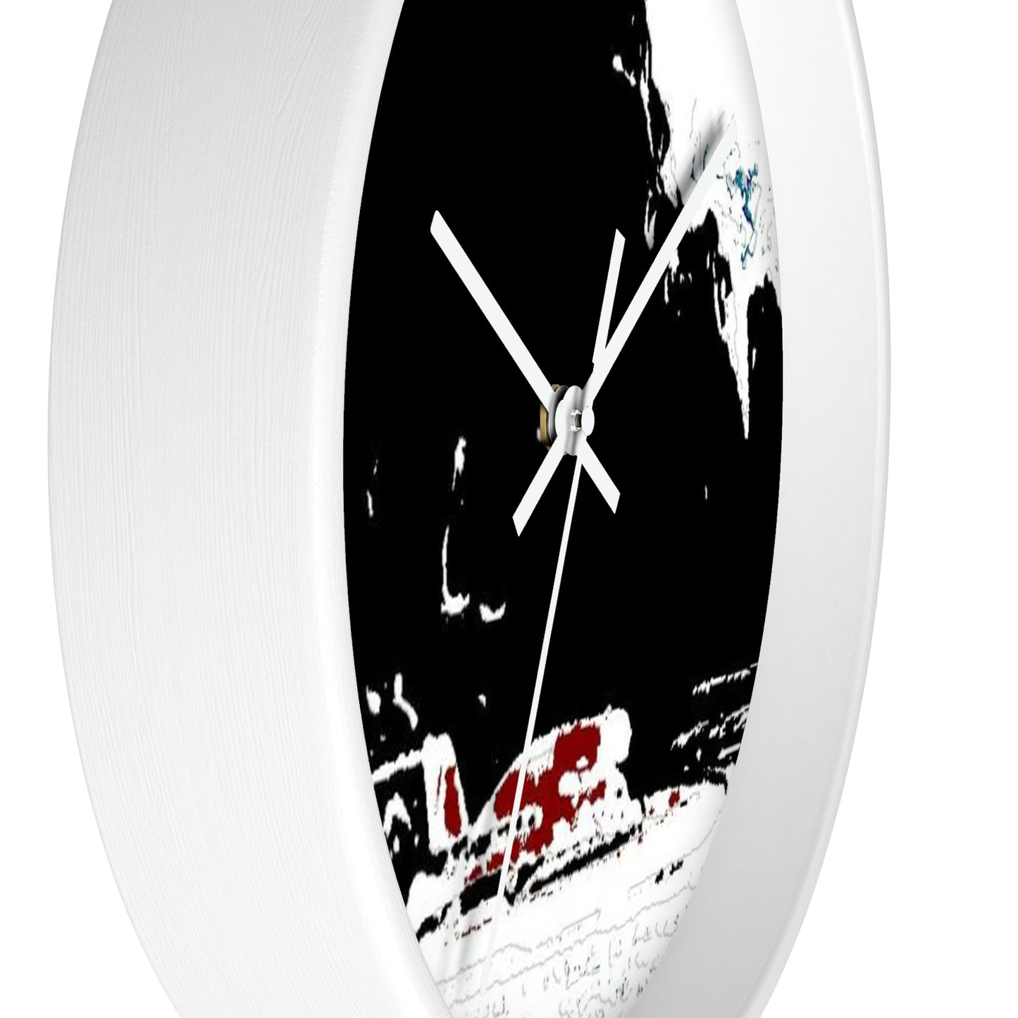 Wall clock ... Seattle Columbia Cup On Lake Washington ... "Dave Wilcox Heads For The Win" ... Associate Gift-Photo ... Original Works ...