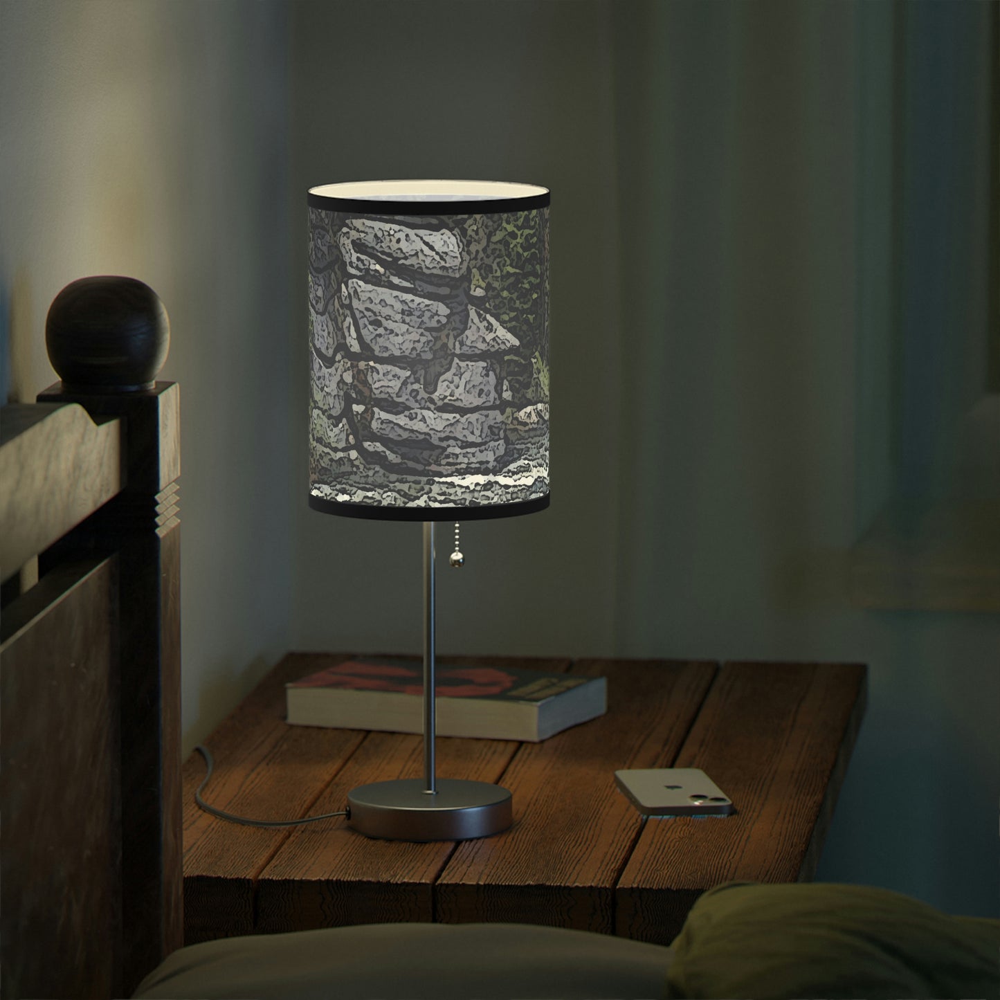Lamp on a Stand, US|CA plug ... "I Am Innocent" ... Tricky-Dick Immortalized ... Nixon Rock: Along The River ... Central Idaho, Summer 2020 ... Original Works ...