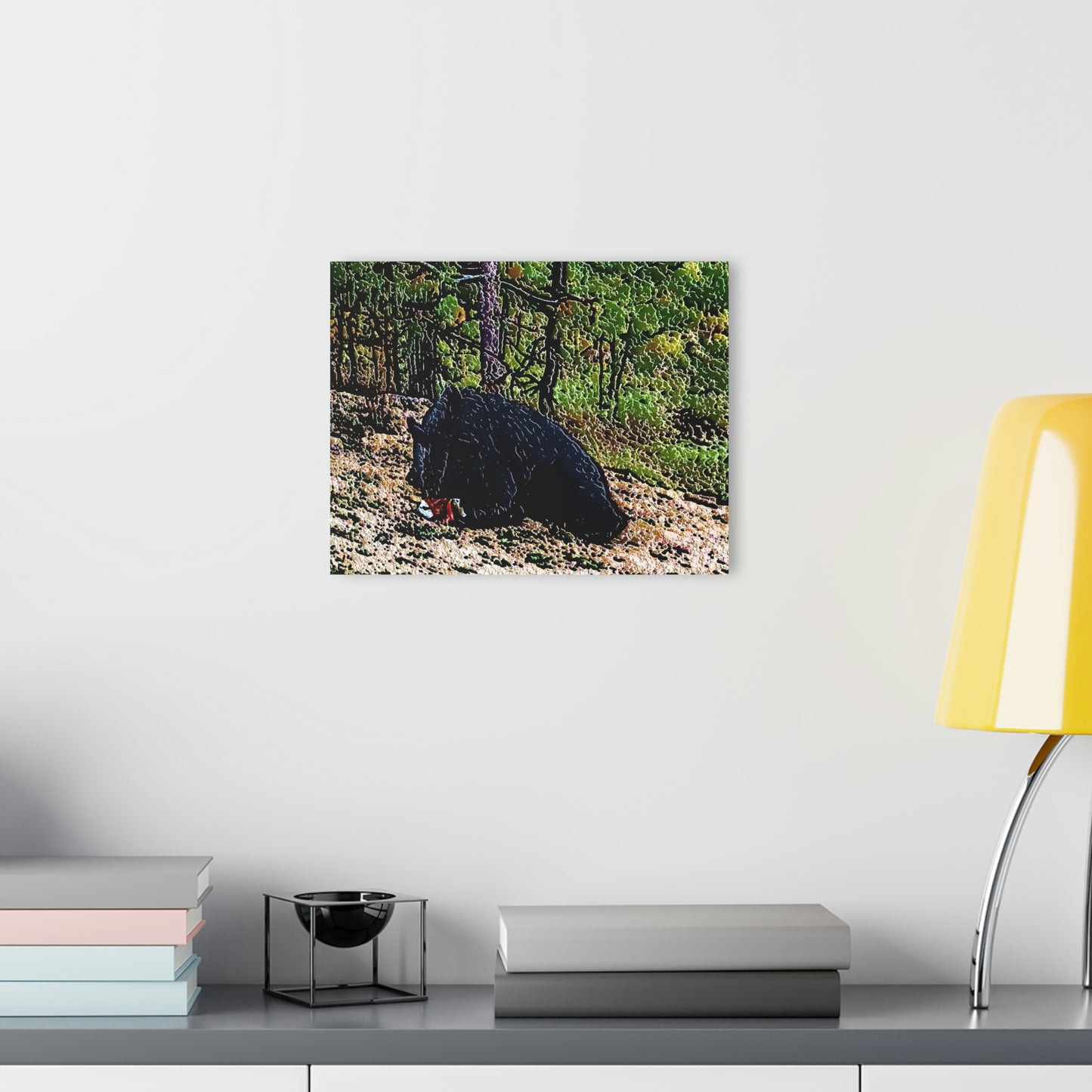 Acrylic Prints (French Cleat Hanging) ... RCY: "Rhett Creek Yogi ... '500 Lbs Of Autumn Season Hunger' ..."  ... September 2022 ... Central Idaho ... Original Works ...