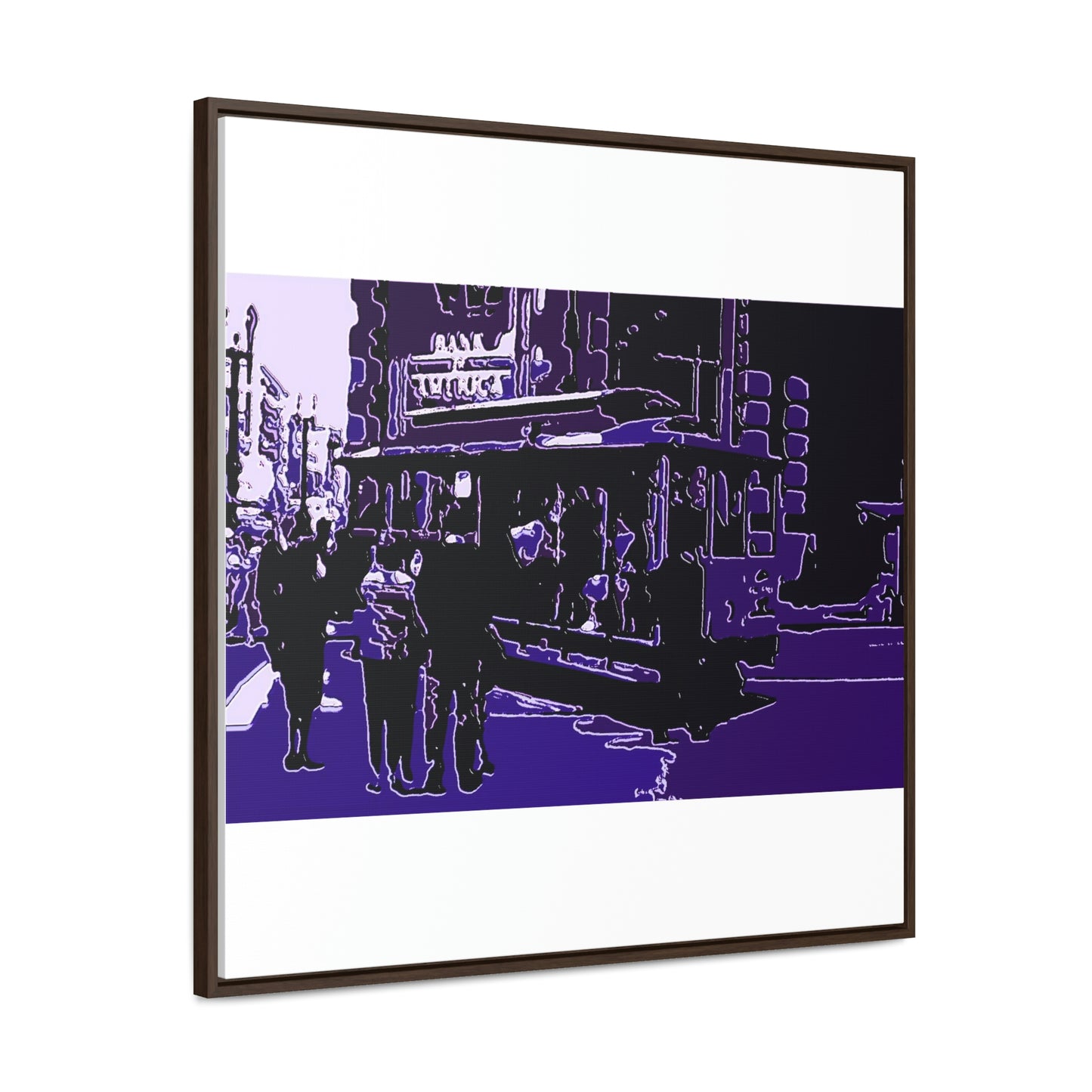 Gallery Canvas Wraps, Square Frame ... San Francisco ... 'Rice-A-Roni-A-San Francisco Treat' ... "A Cable Car Classic" ... Family Archives: 1973 ... Original Works ...