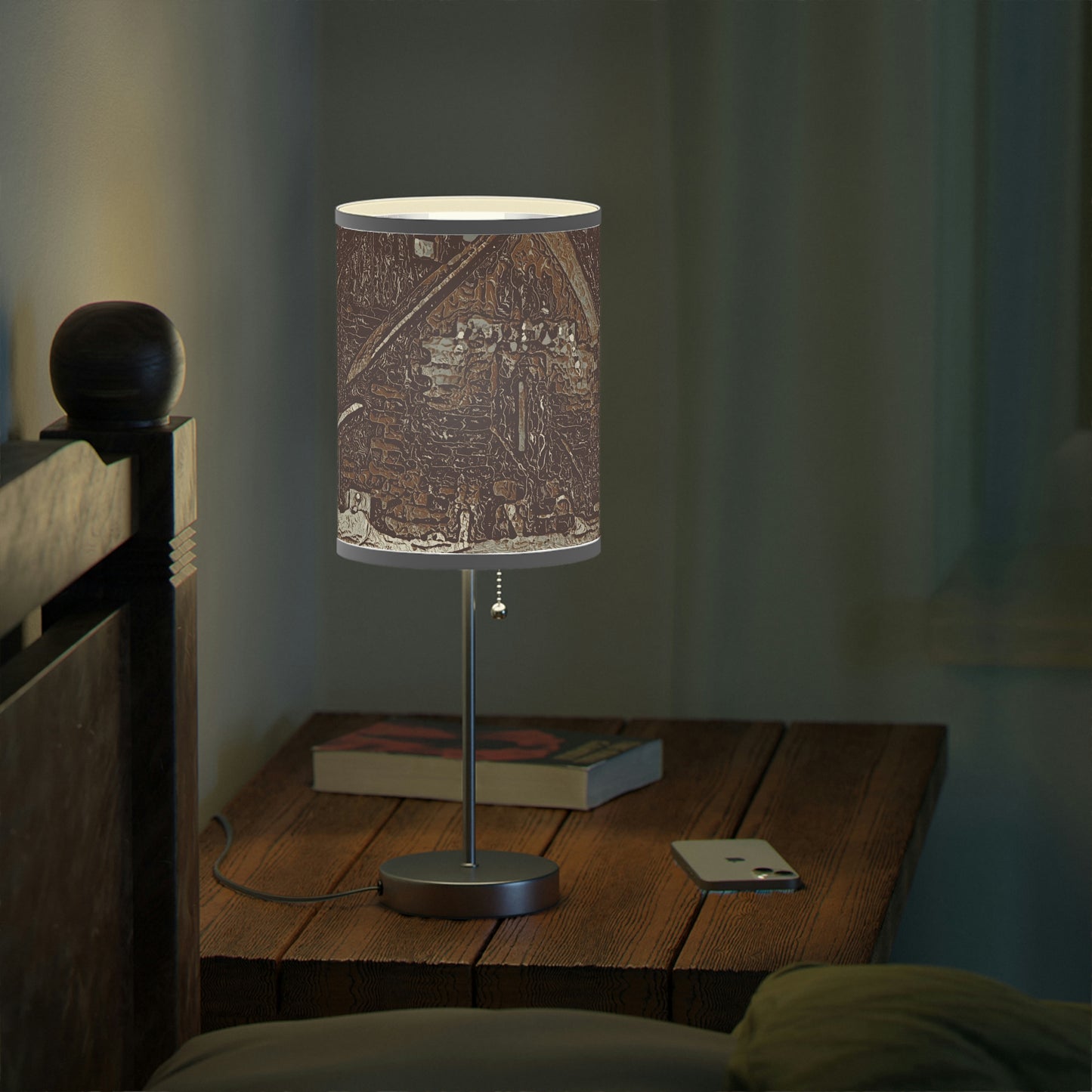 Lamp on a Stand, US|CA plug ... "A Bit Of Illumination For Your Cabin, Trailer, Boat-Yacht, RV, Home, Or Tiny-Home".