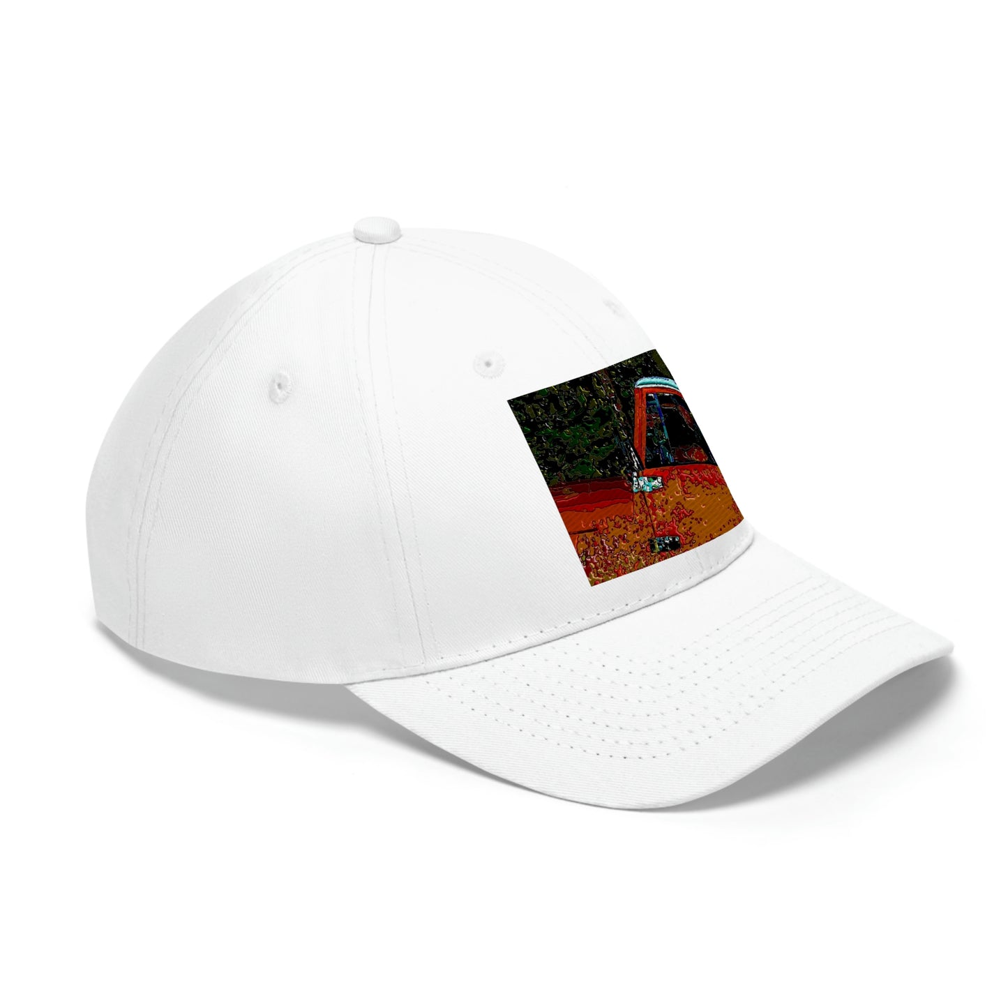 Unisex Twill Hat ... How-To-Drive-Idaho's-Mountain_Roads ... "Like A Professional" ... "Truckin' Like The Doo-Dah-Man" ...