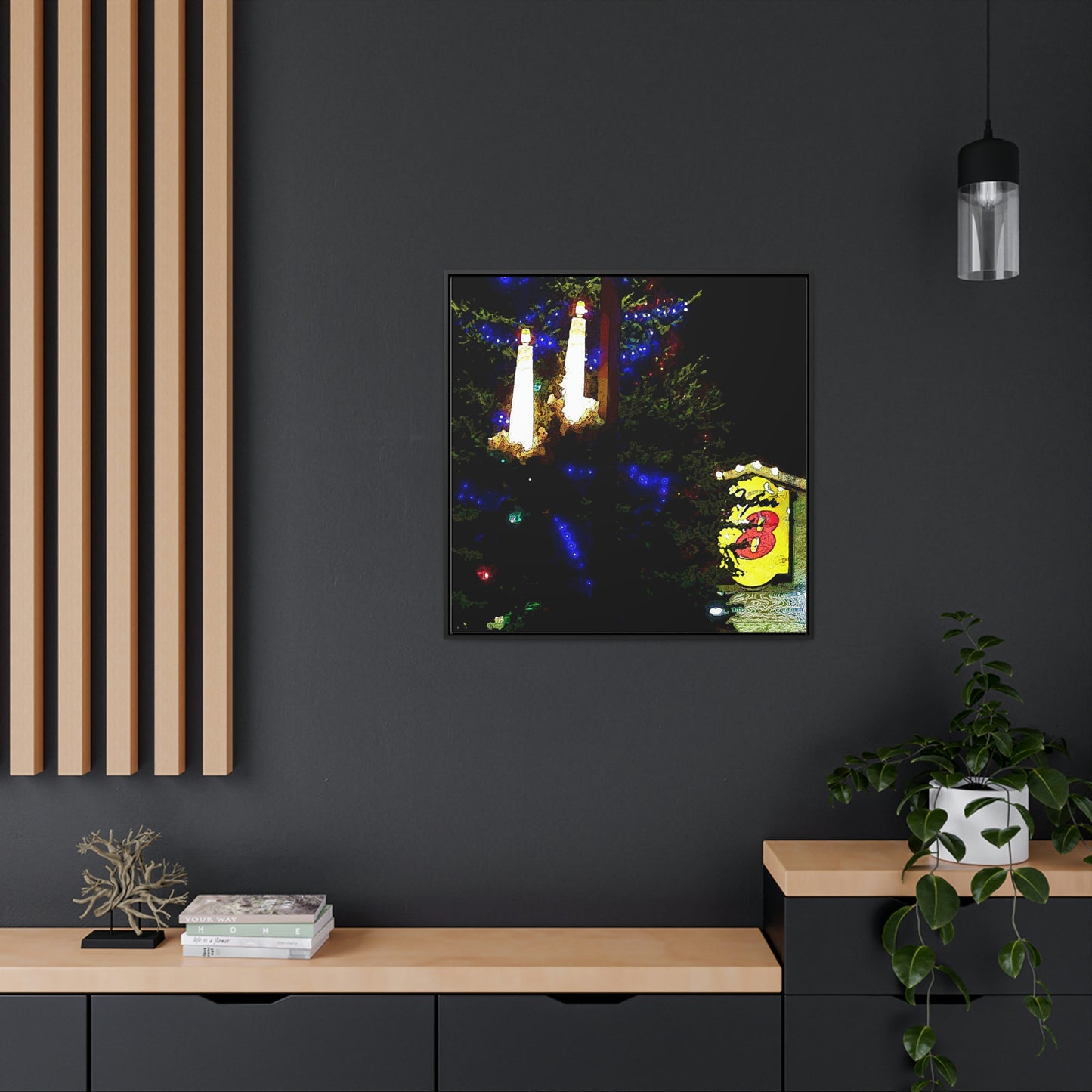 Gallery Canvas Wraps, Square Frame ... A Very Nice Super-8 'On The Praire' ... Grangeville, Idaho ... Jan23 ... Original Works ...