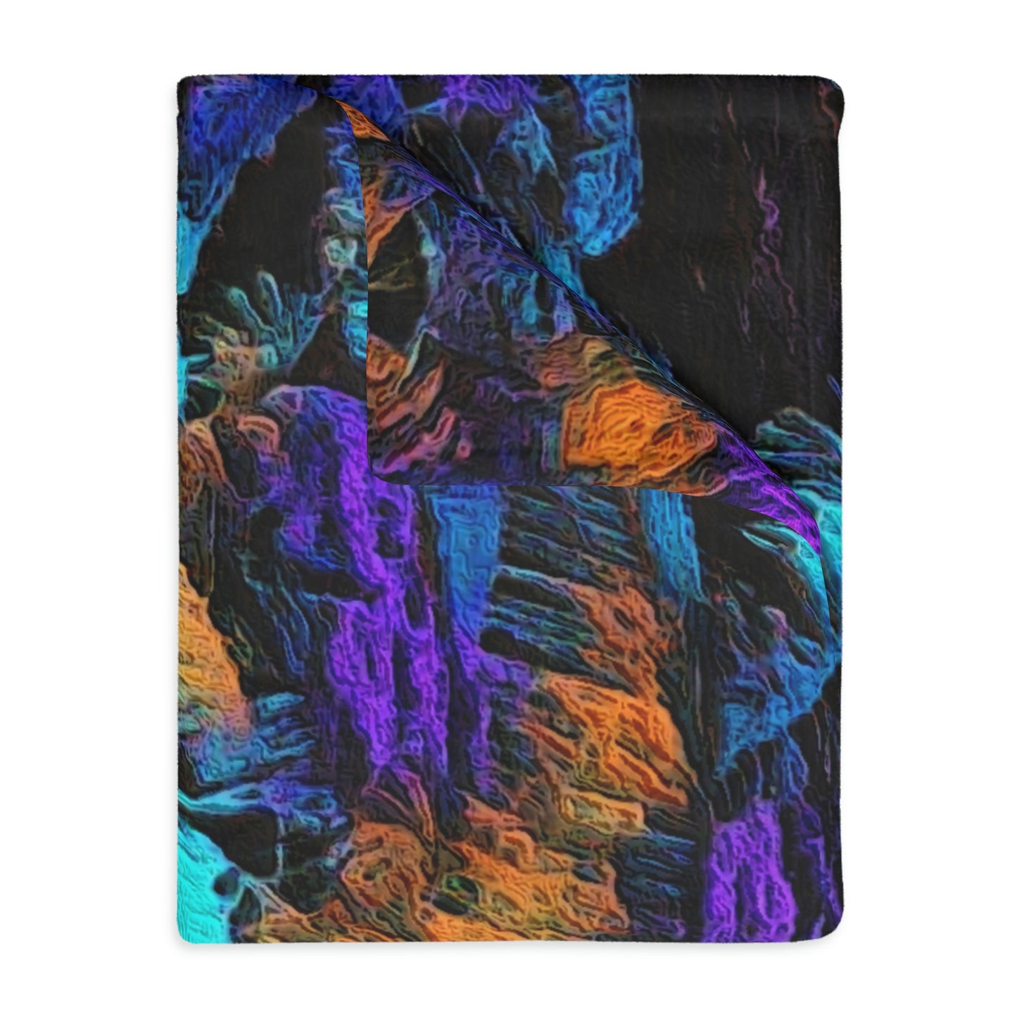 Velveteen Minky Blanket (Two-sided print) ... "The Royal Hawai'ian: Waikiki Beach_Beach" ... Honolulu, HI ... October 2014 (Halloween) ... Original Works ...