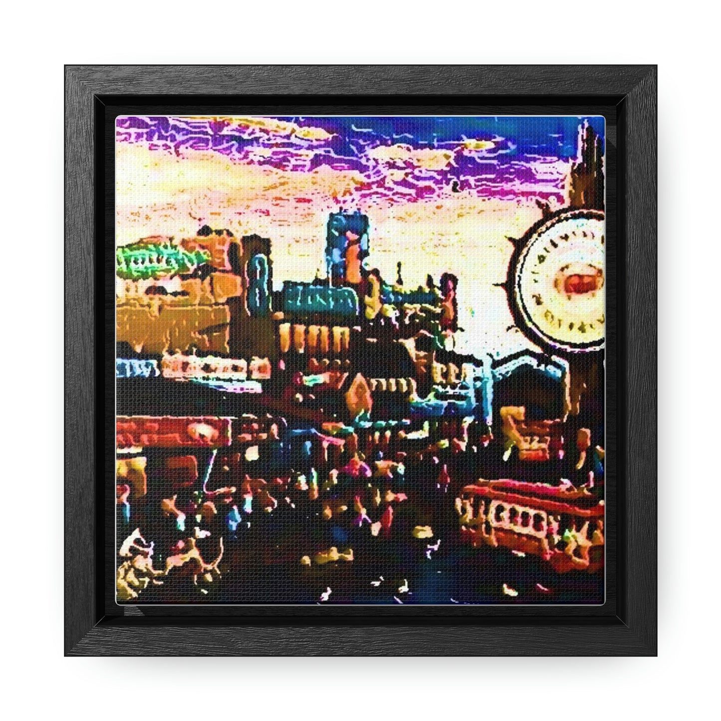 Gallery Canvas Wraps, Square Frame ... "No.9 Fishermen's Grotto - Fishermen's Wharf, SF, California" ... Family Archives: 1970's ... Original Works ...