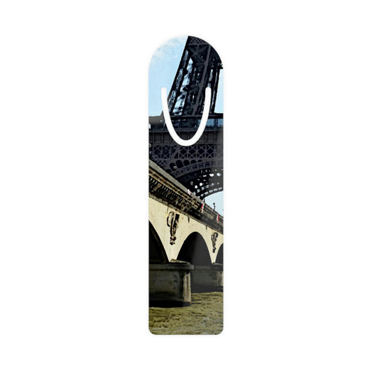Bookmark ...  Le Tour D'Eiffel ..."Along The Water" ... Barbara Joan Bonnell-Holt ... Le Voyage De Paris: 1972 ... Original Works ...