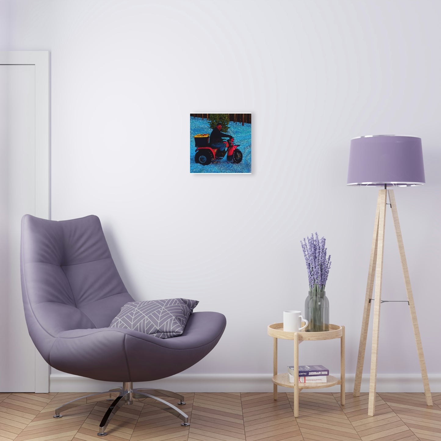 Acrylic Prints ... There's 2-Wheelin ... There's 4-Wheelin ... 'And-Of-Course' ... "There's 3-Wheelin-In-The-Snow" ...  Original Works ...