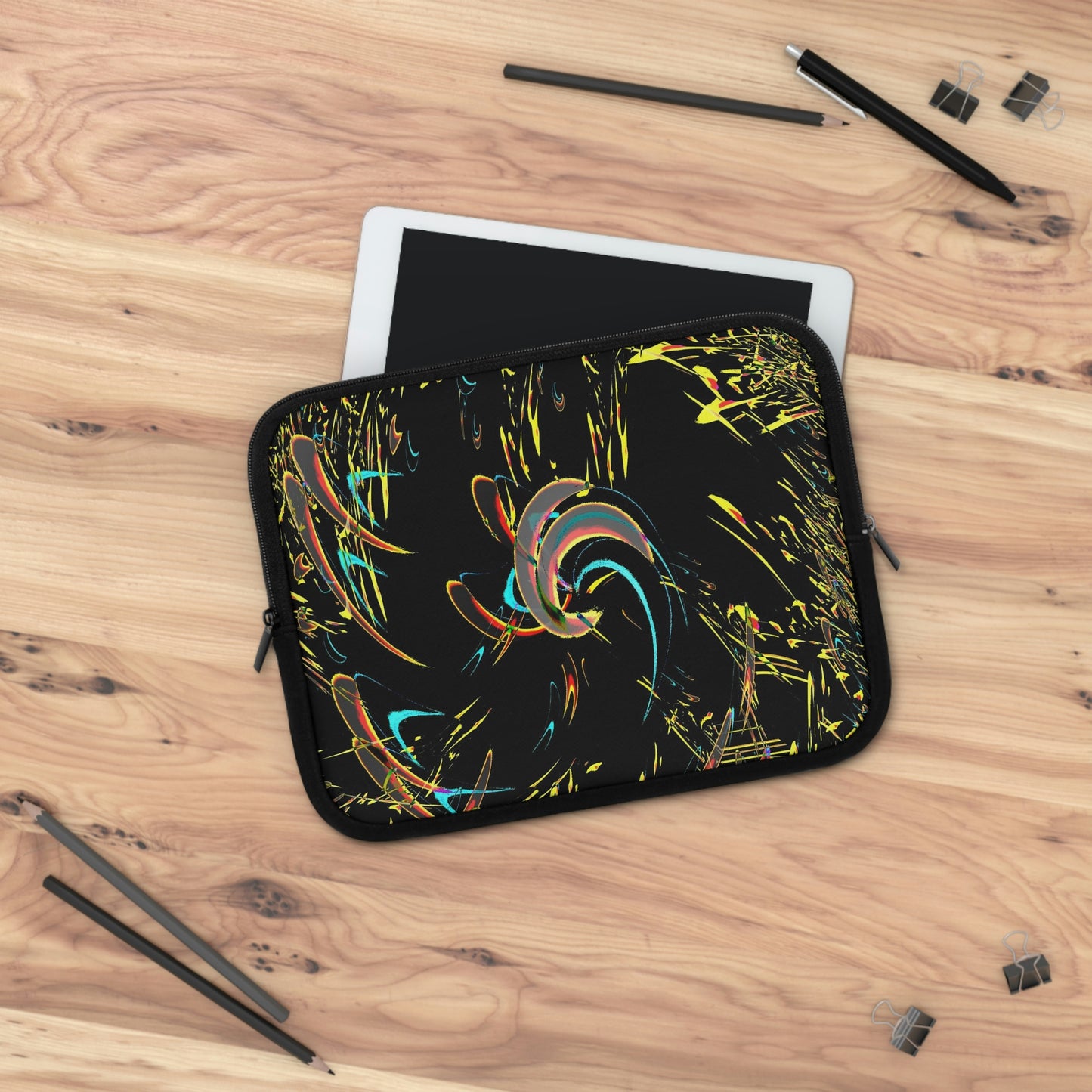Laptop Sleeve ... "Waning Moon" ... Central Idaho ... October 2022 ... Rendering Time: 22 Hours ... Original Works ...