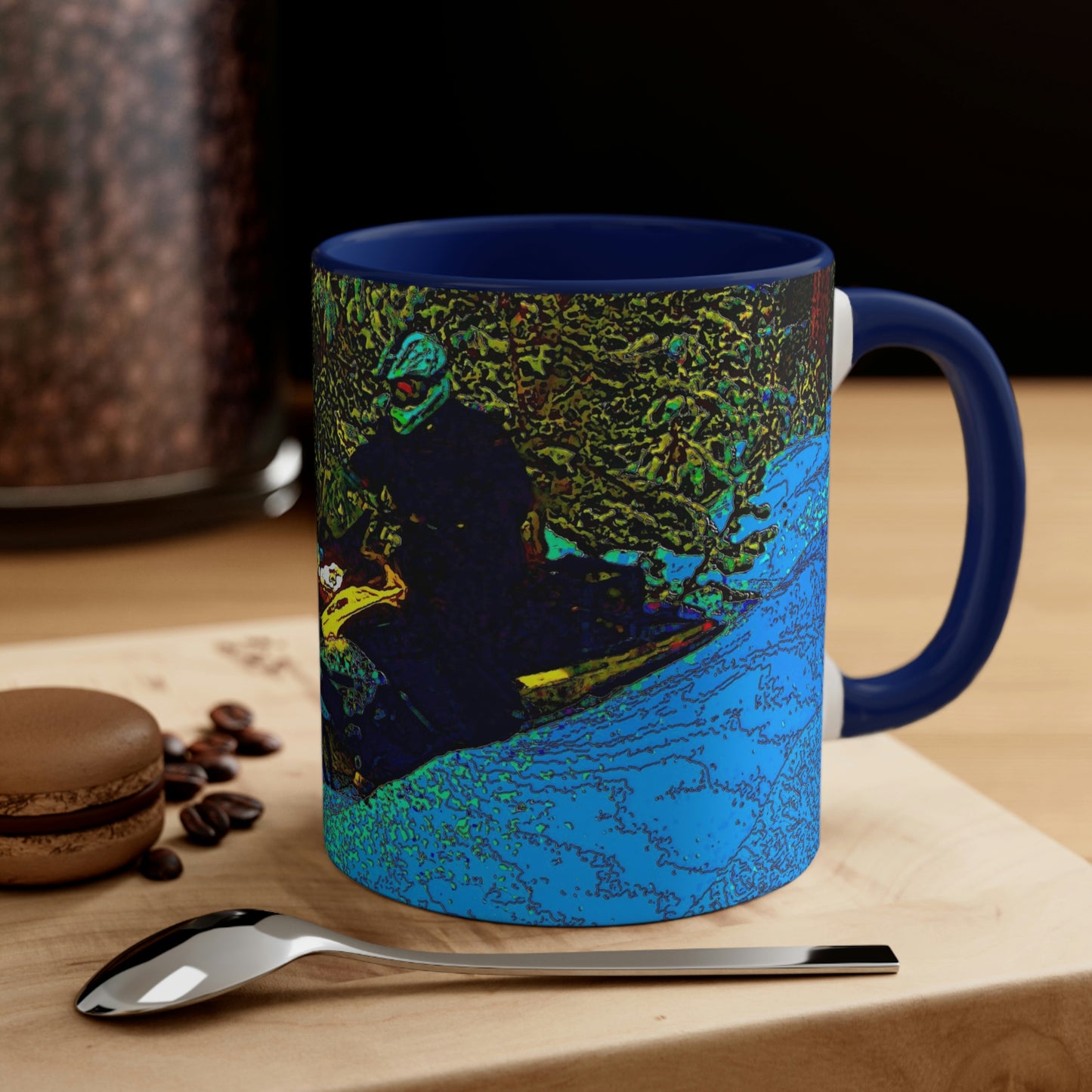 Accent Coffee Mug, 11oz ... Yep ... "Another Day ... Riding Through The Wilderness ... " ... February 2023 ... Original Works ...