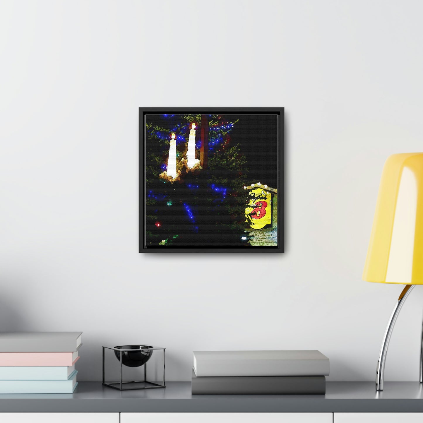 Gallery Canvas Wraps, Square Frame ... A Very Nice Super-8 'On The Praire' ... Grangeville, Idaho ... Jan23 ... Original Works ...