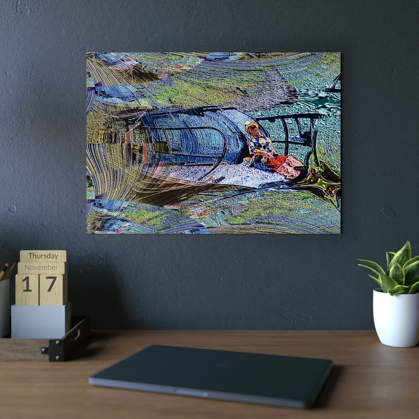 Aluminum Composite Panels ... Salmon River Jet Boating ... "Five-Mile-Bar" ... July 2022 ... Original Works ...