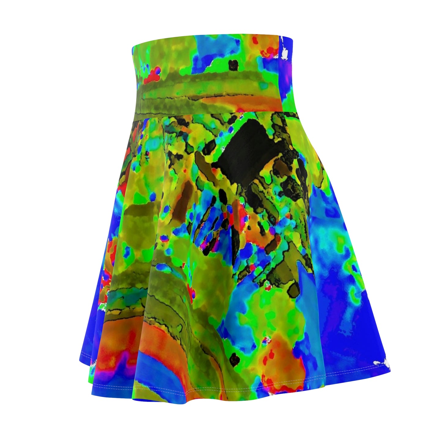 Women's Skater Skirt ... "Lombard Street San Francisco, CA, USA" ... Family Archives 1970's ... Original Works ...