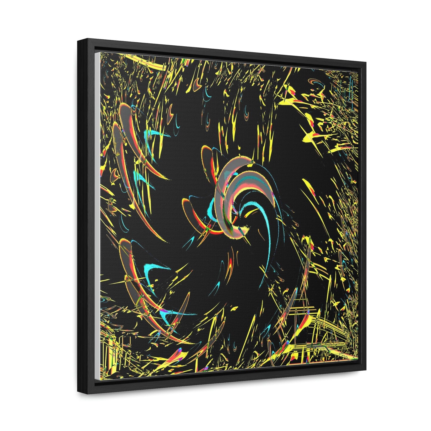 Gallery Canvas Wraps, Square Frame ... "Waning Moon" ... Central Idaho ... October 2022 ... Rendering Time: 22 Hours ... Original Works ...