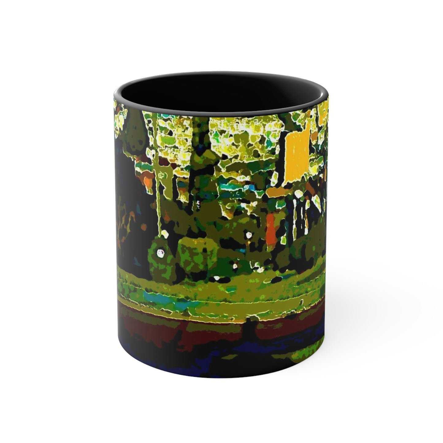 Accent Coffee Mug, 11oz ...  "Lombard Street San Francisco, CA, USA" ... Family Archives 1970's ... Original Works ...