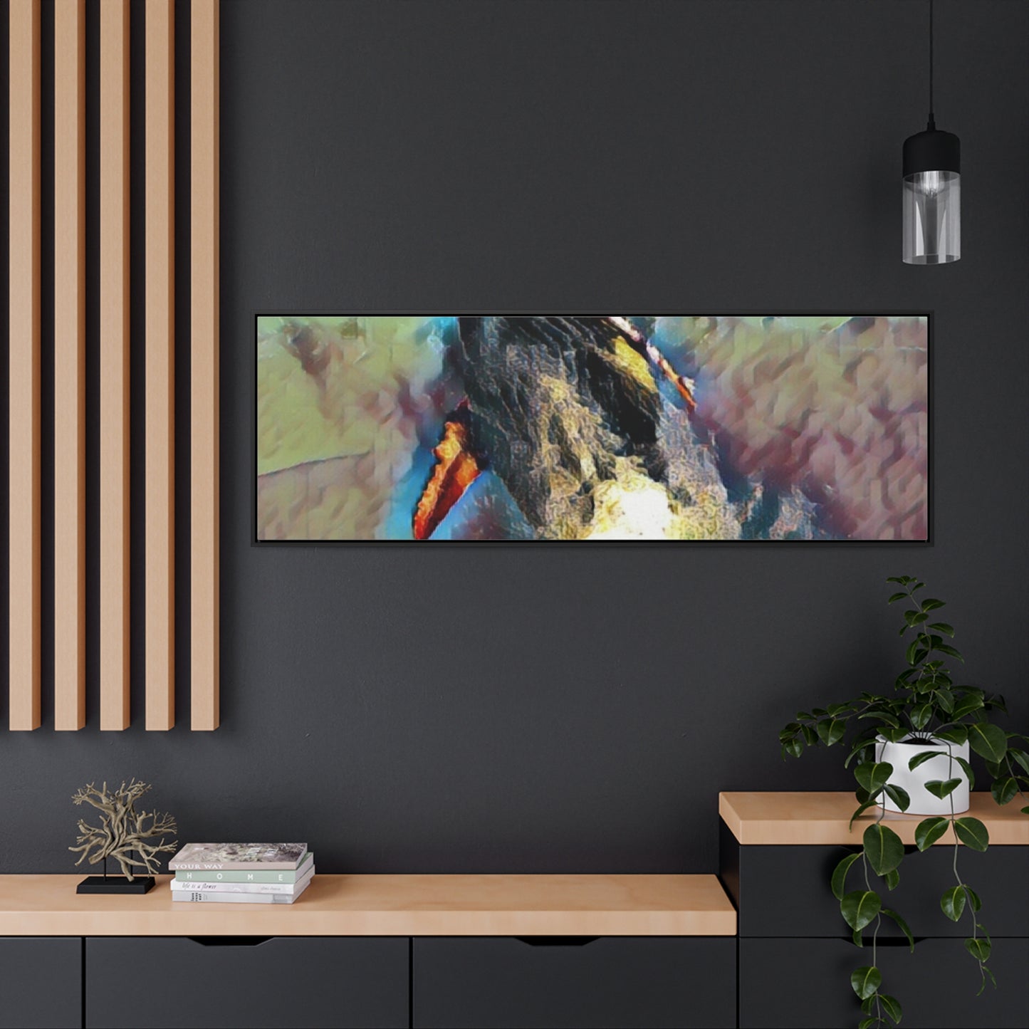 Gallery Canvas Wraps, Horizontal Frame ... An Extraordinary Humpback Breach ... 'With Explosive Energy' ... Family Archives (KPH) ... Circa: 21st Century. Maui, HI ... Original Works ...