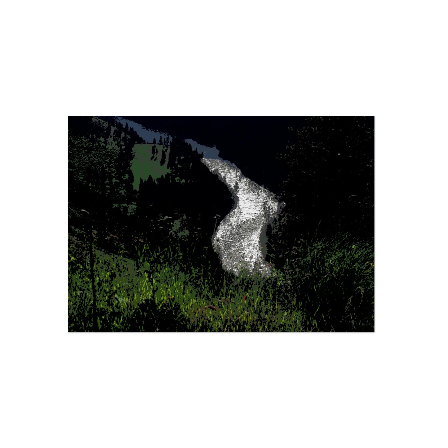 Aluminum Composite Panels ... "The River Of No Return" ...The Salmon River: Frank Church Wilderness ... Salmon River, Idaho ... Original Works ...