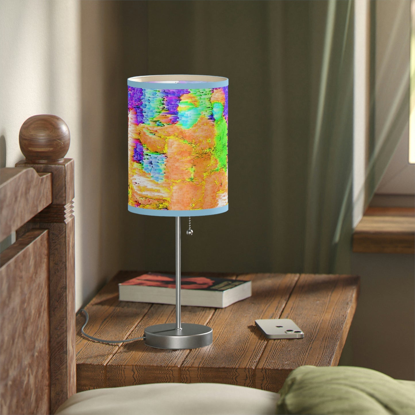Lamp on a Stand, US|CA plug ... "Hang On Babe ... Fuel Level's Low ... Gotta Hit The Juice For A Bit ... Expect 150mph For-A-Stretch'  ... Original Works ...